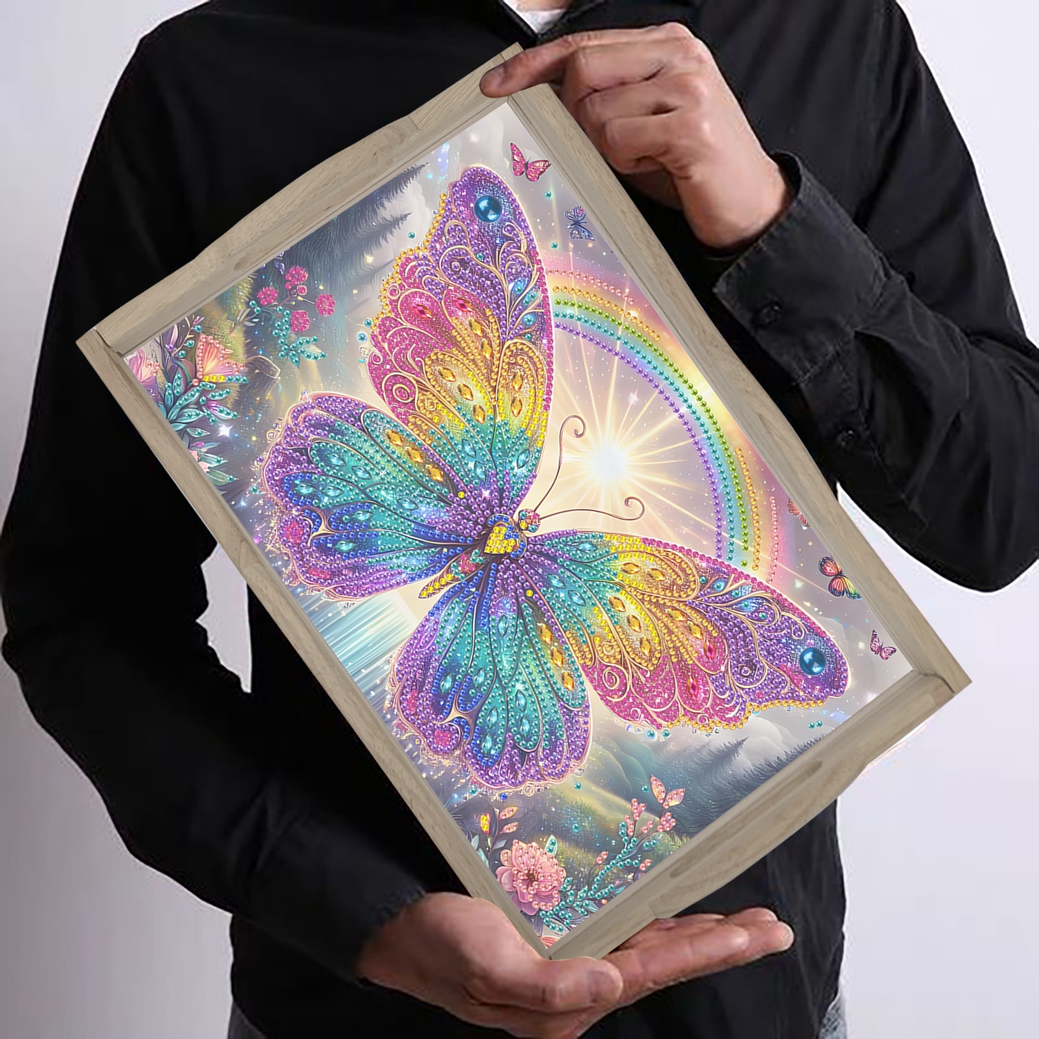 A DIY diamond painting square  – обзор и цена Desk Setup Organizer