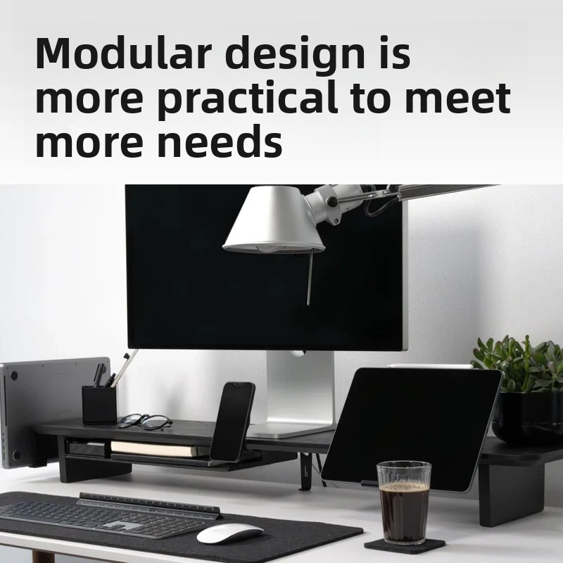 Solid Wood Monitor Riser Stand – обзор и цена Desk Setup Organizer
