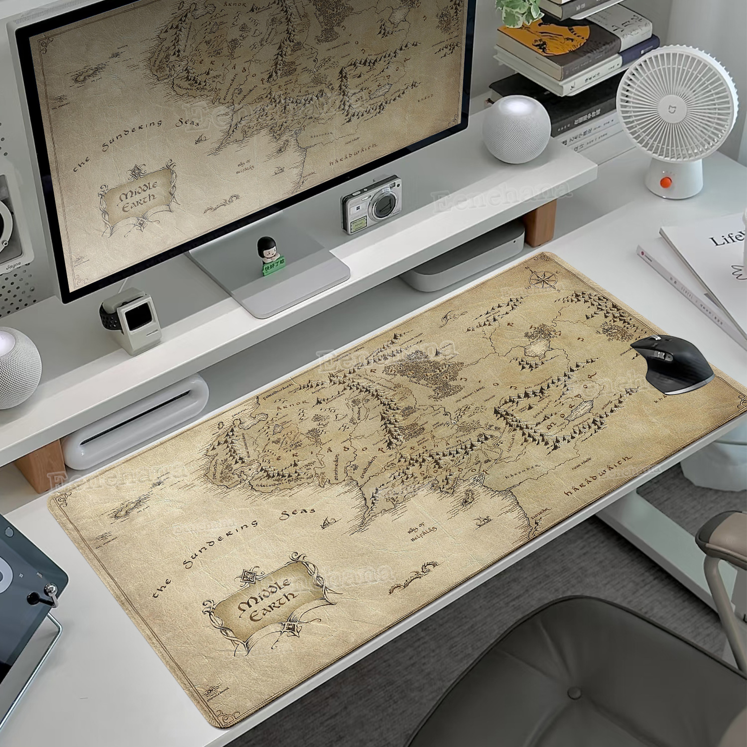 The L-Lord of The Ring Large G – обзор и цена Desk Setup With Laptop