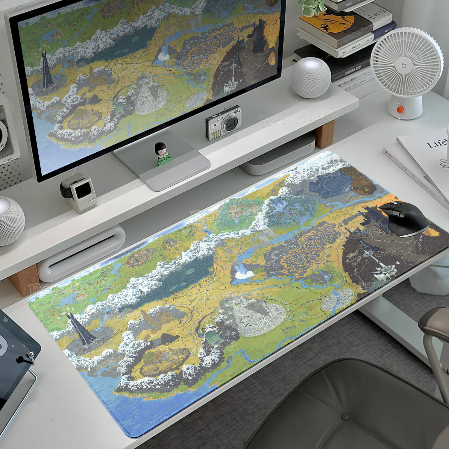The L-Lord of The Ring Large G – обзор и цена Desk Setup With Laptop
