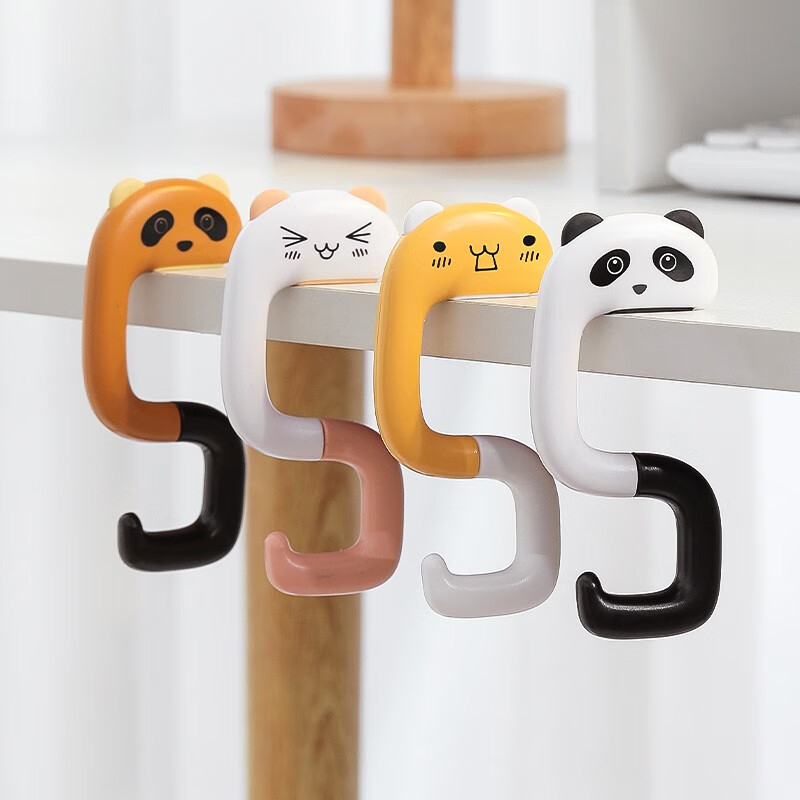 1pcs Cute Panda Schoolbag Hook – обзор и цена Desk Setup Kit