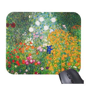 Gustav Klimt Flowers Floral Mo – обзор и цена Desk Setup Gadgets