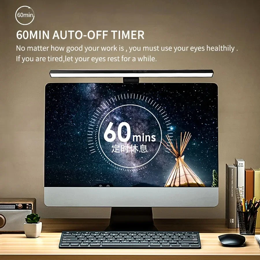 33cm 50cm LED Monitor Light Re – обзор и цена Desk Setup Pegboard