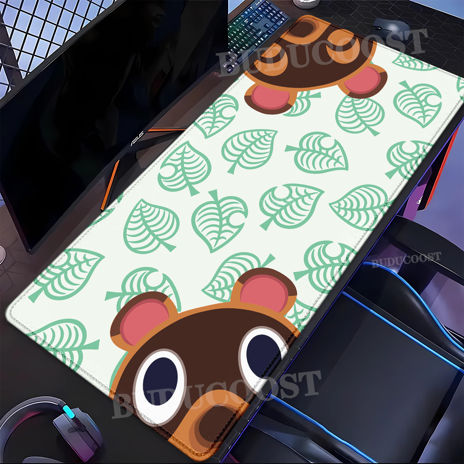 Large Kawaii Mouse Pad Non-Sli – обзор и цена Korean Desk Setup