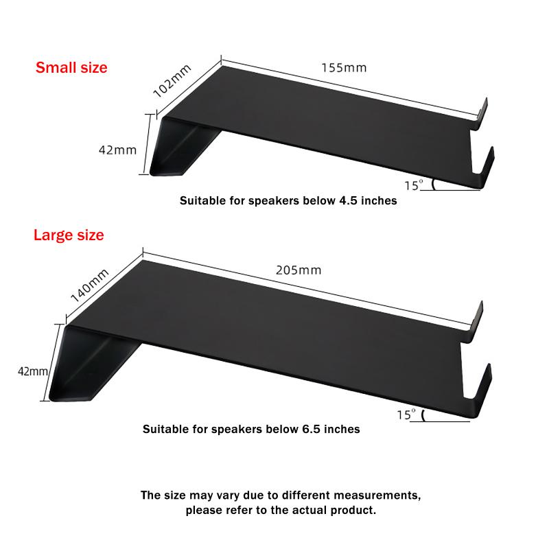 Metal Speaker Stand Desktop He – обзор и цена Desk Setup Pegboard