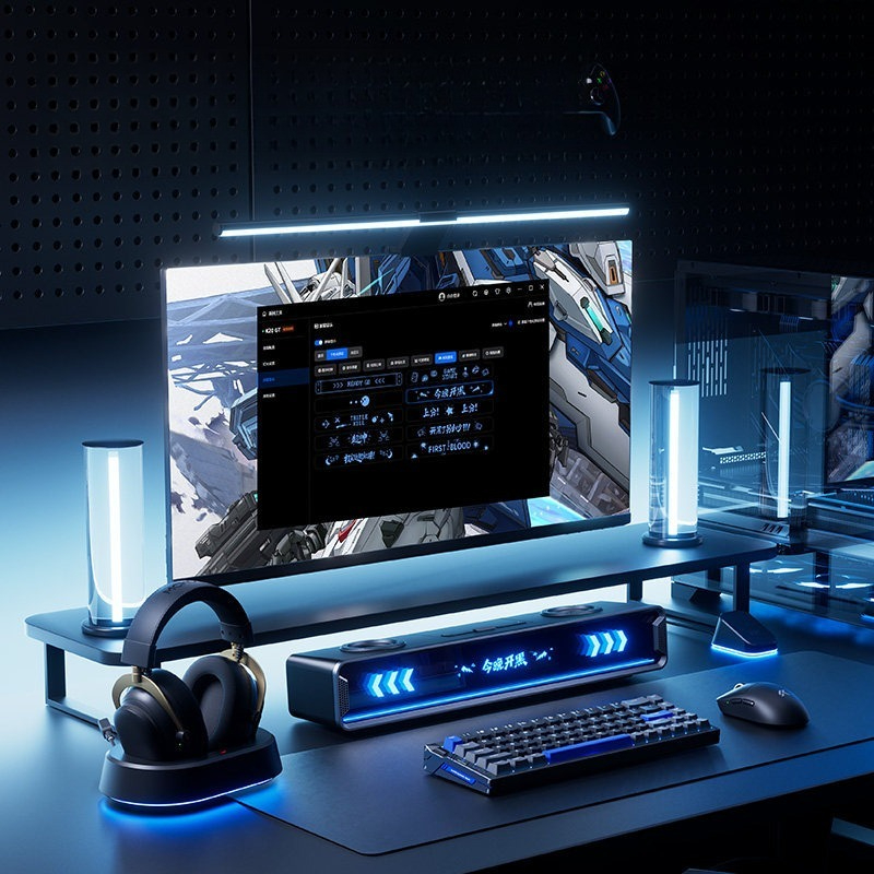 K20 GT Full Screen Subtitle Sp – обзор и цена Desk Setup With Speakers