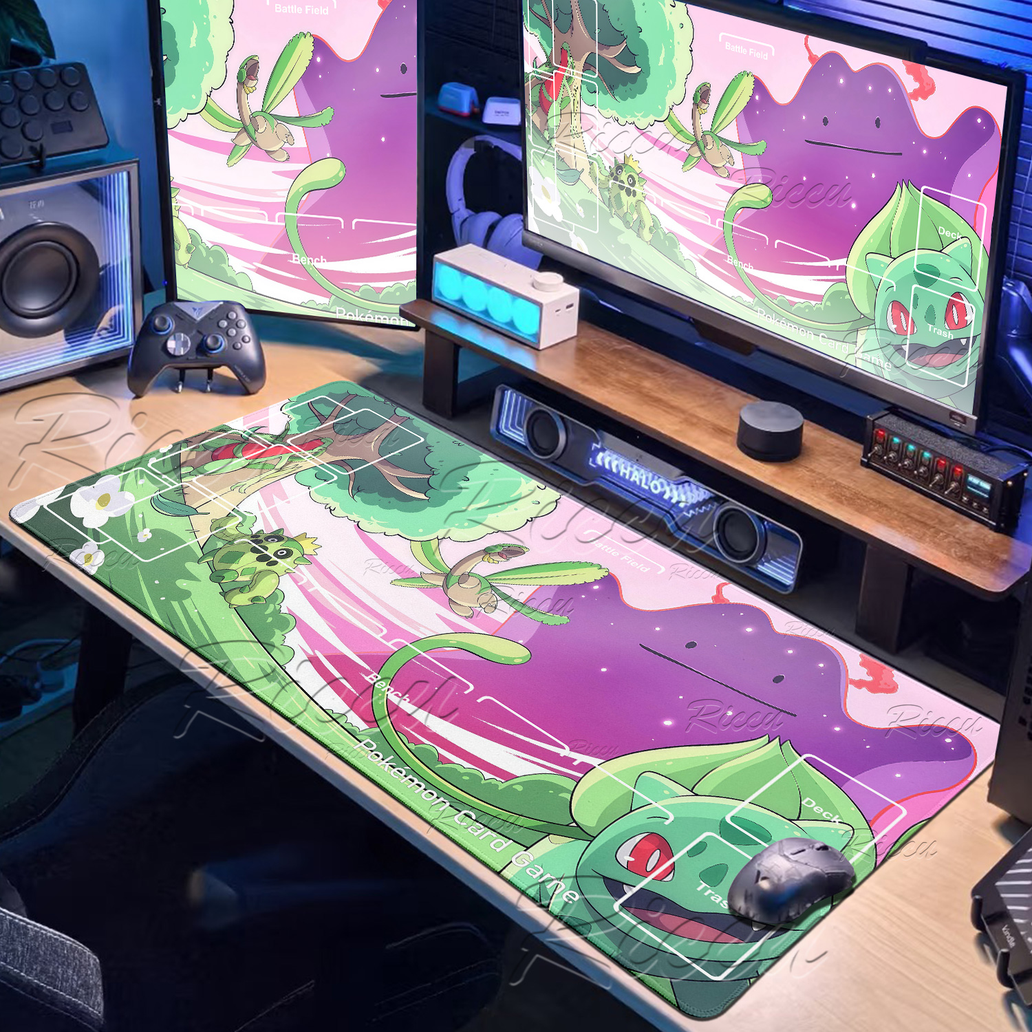 Anime Cartoon Pokémon Ditto Se – обзор и цена Korean Desk Setup