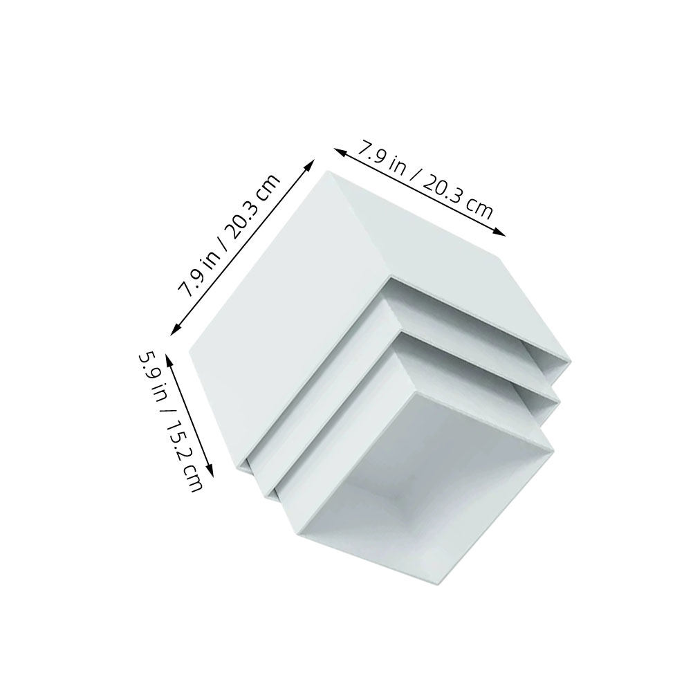 6Pcs White Plastic Desktop Sto – обзор и цена Desk Setup White