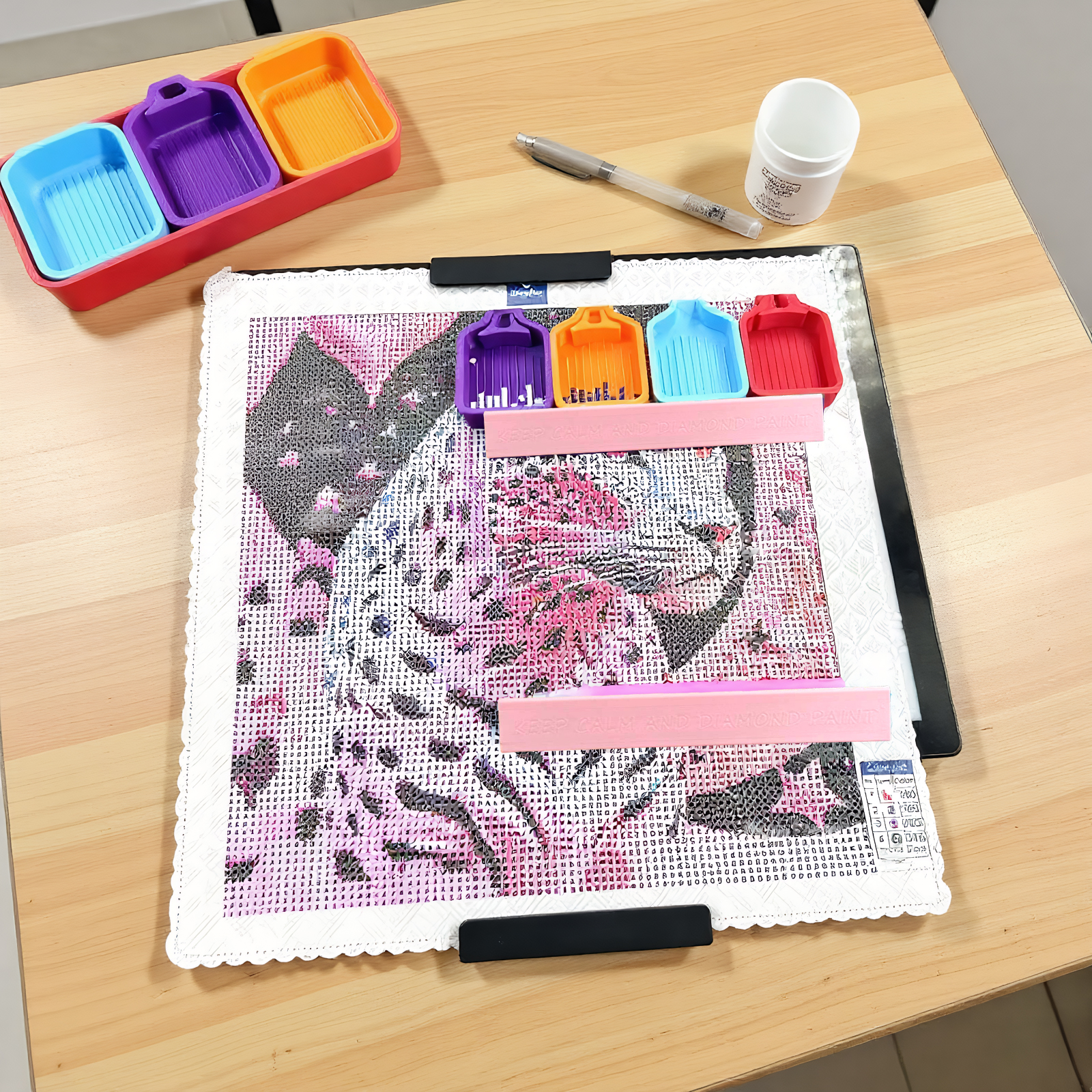 NEW Diamond Art Tray Holder Ma – обзор и цена Desk Setup Lighting