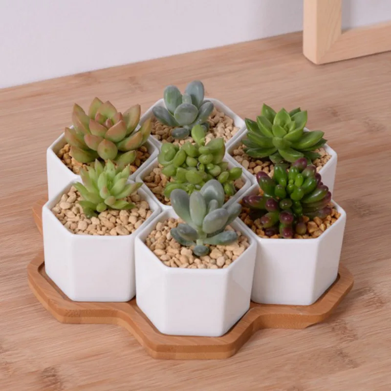 Set of 4/7/9/10 Hexagon Flower – обзор и цена Desk Setup White