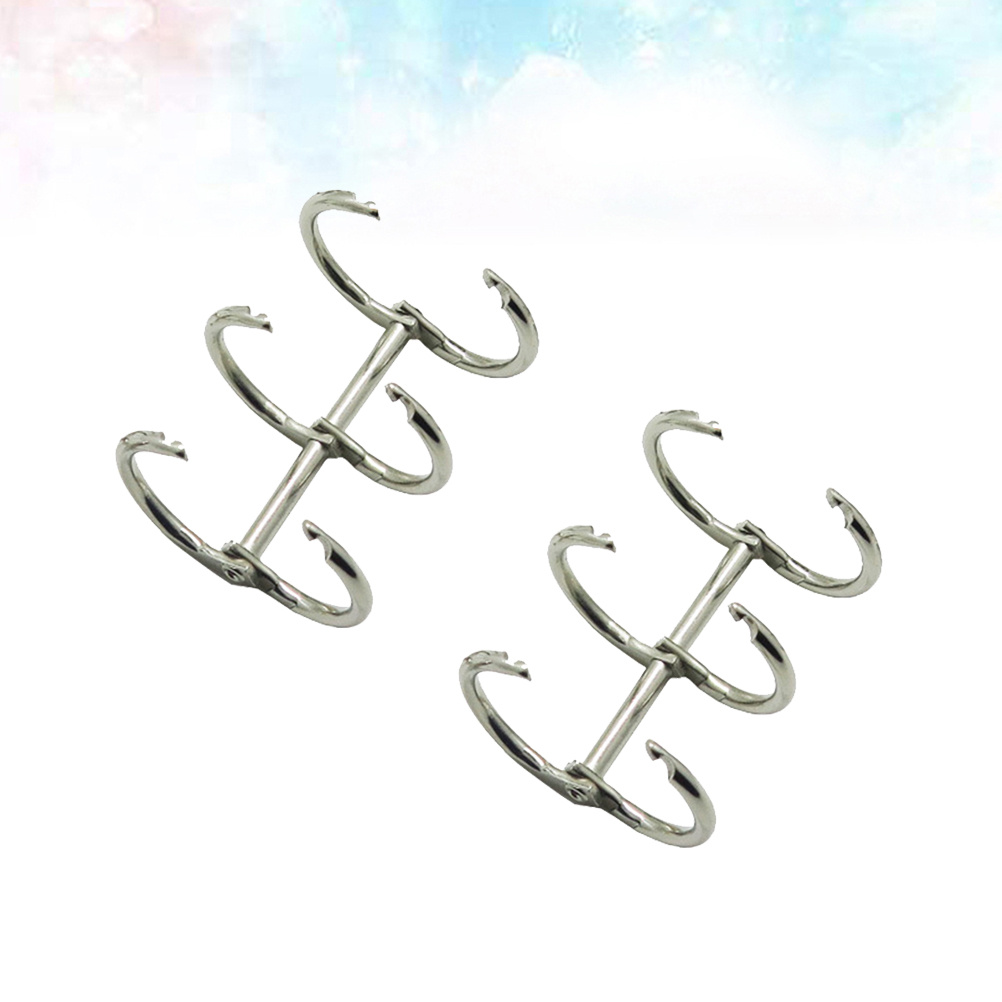 6 pcs 20Mm Nickel-Plated Metal – обзор и цена Ring Binder Box
