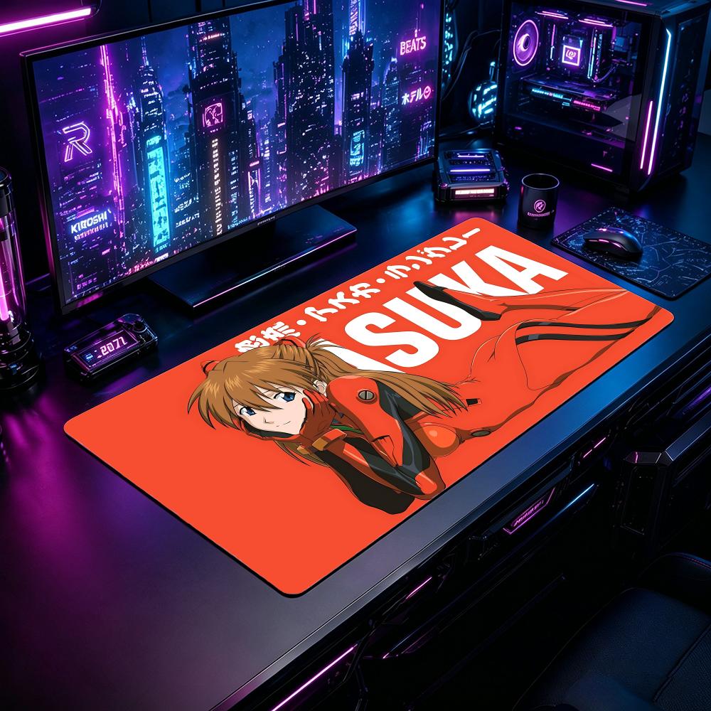 Gaming Mouse Pad NNeon Genesis – обзор и цена Desk Setup With Laptop
