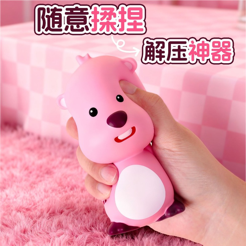 Cute beaver Loopy pink slow re – обзор и цена Korean Desk Setup