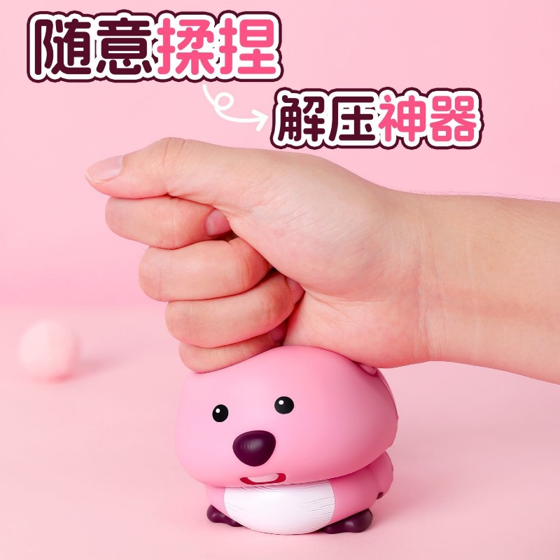 Cute beaver Loopy pink slow re – обзор и цена Korean Desk Setup