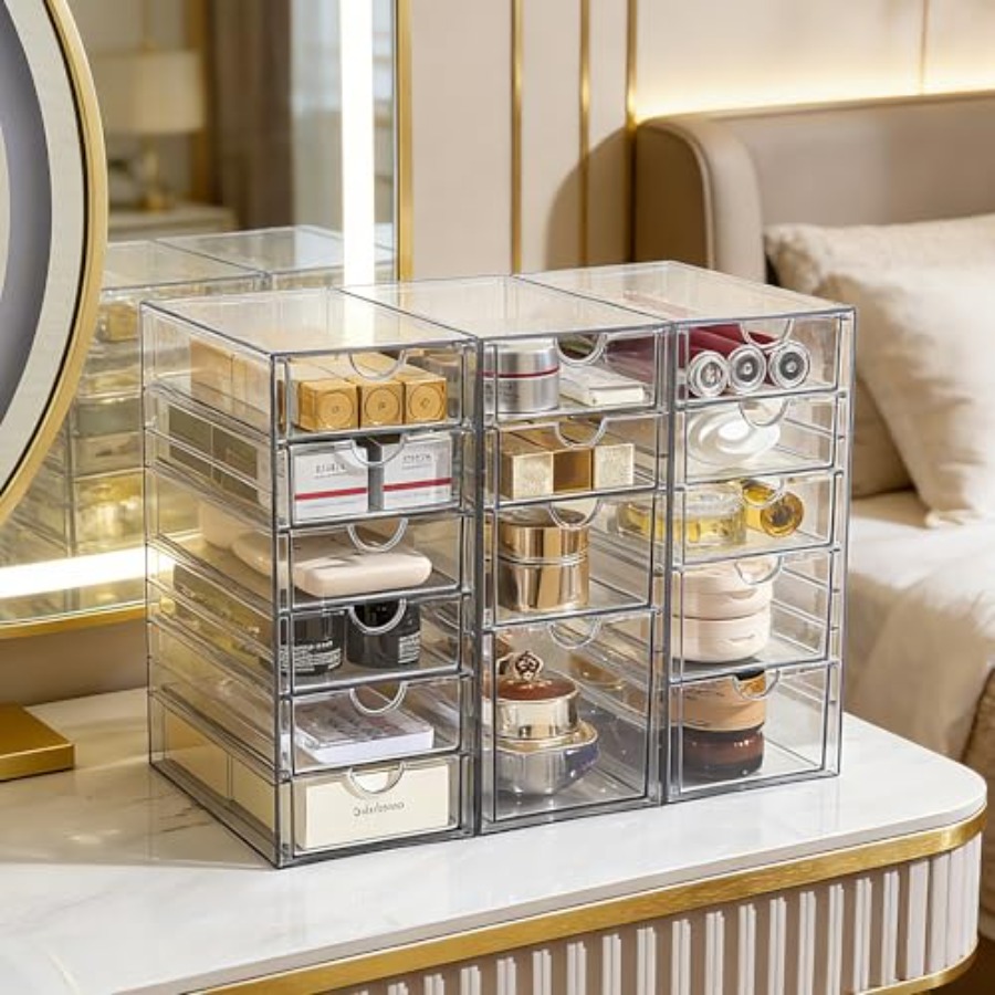 Acrylic Drawer Organizer with  – обзор и цена Desk Setup Kit