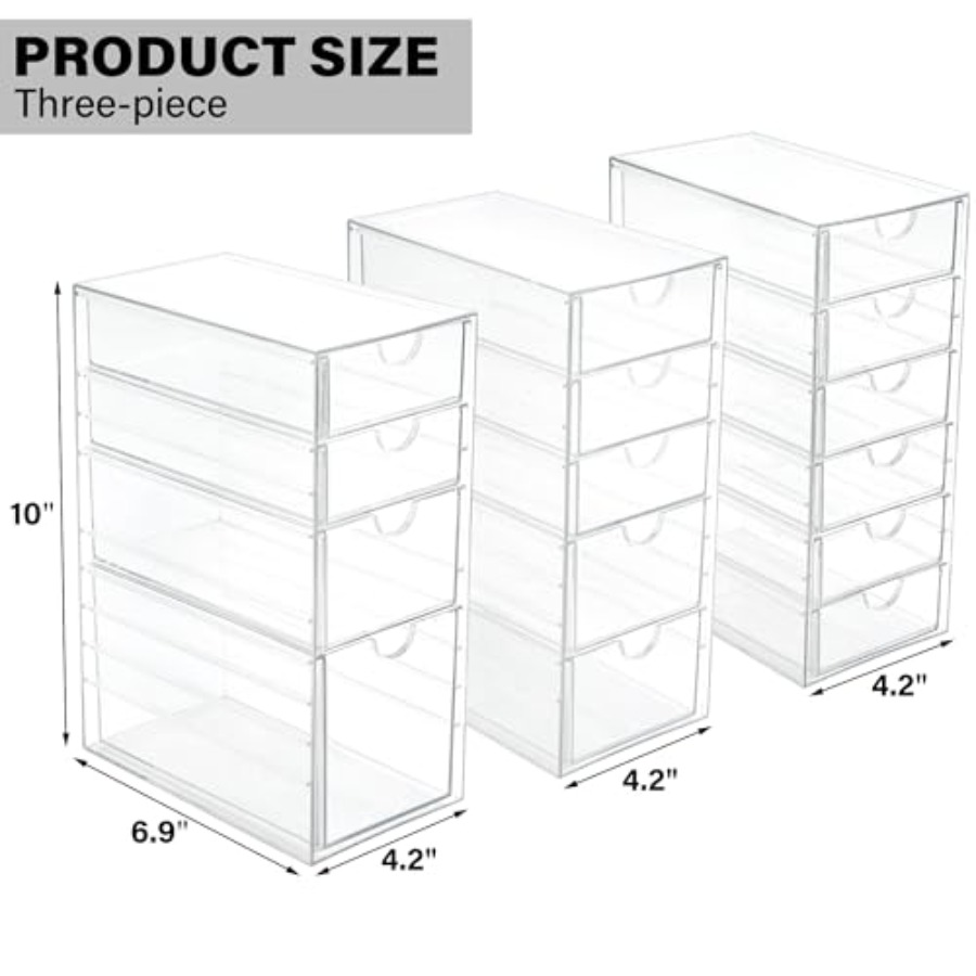 Acrylic Drawer Organizer with  – обзор и цена Desk Setup Kit