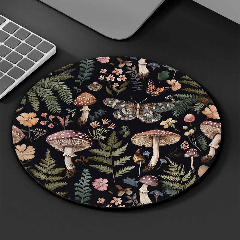 Round Forest Plant Mouse Pad R – обзор и цена Desk Setup Pegboard